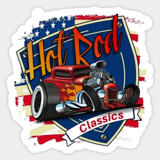 Hot Rod Classics Sticker